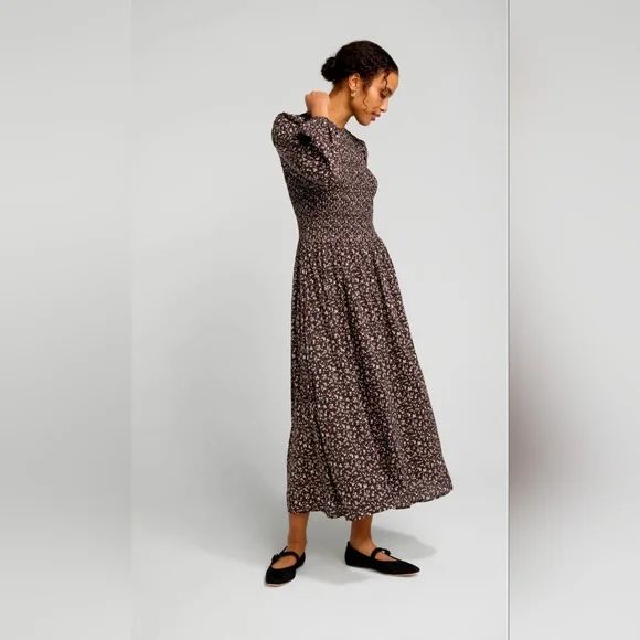 Melody Smocked Dress Madewell - Picture 2 of 9